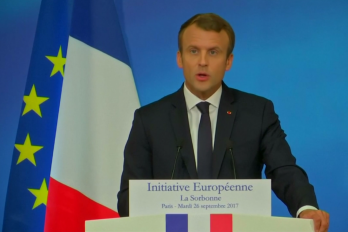 Macron an der Sorbonne