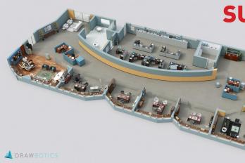 Grafik der Kanzlei in 3d