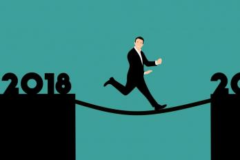 Grafik zum Jahreswechsel 2018 nach 2019