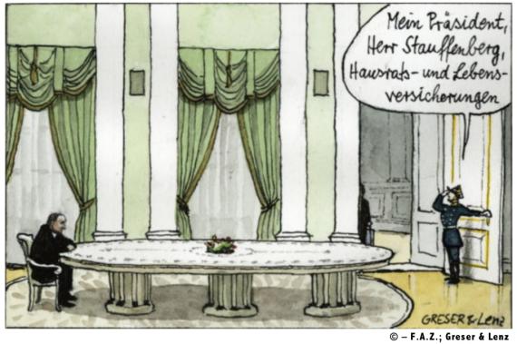 Karikatur von Greser &amp; Lenz