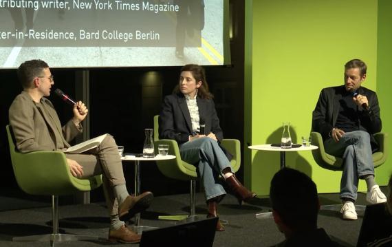 Die Bühne in der Heinrich Böll Stiftung