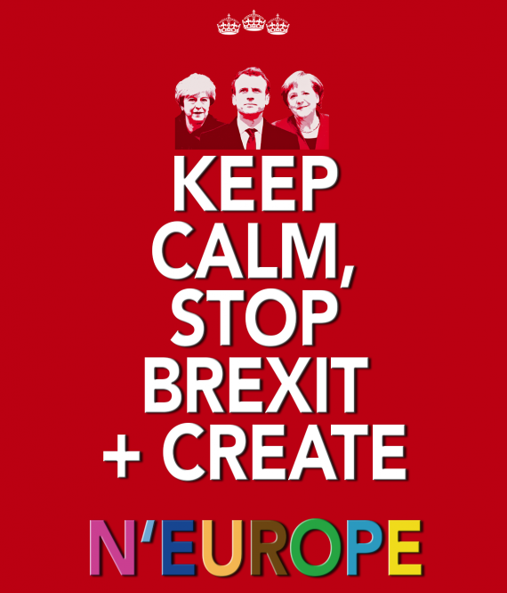 Keep Calm-Plakat – Variation