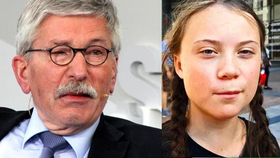 Thilo Sarrazin und Greta Thunberg