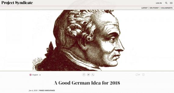 WebSite Projekt Syndicate